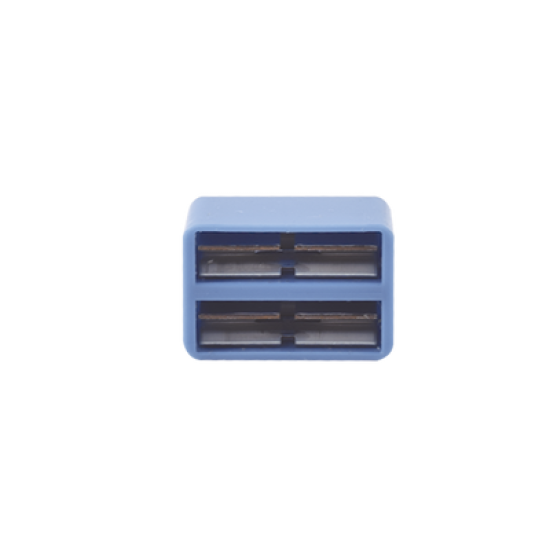 Clip de Puente, Para Uso con Regletas S66 de Siemon, de 1 par, Color Azul