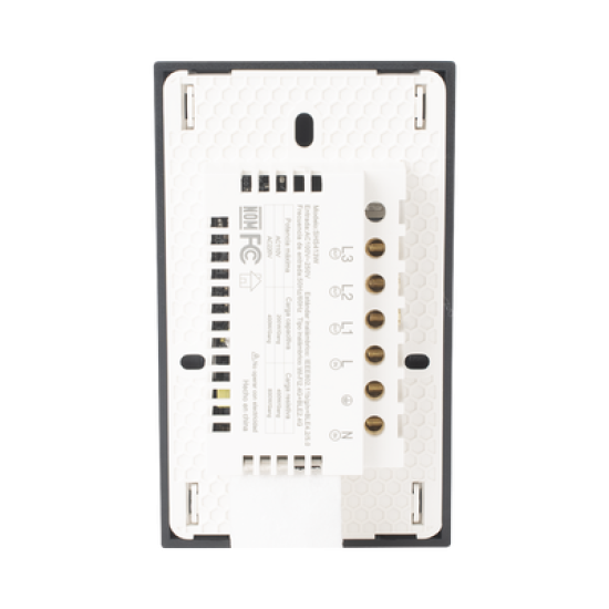 (Wifi) Apagador switch inalámbrico WIFI, control de 3 regresos de carga, 110V