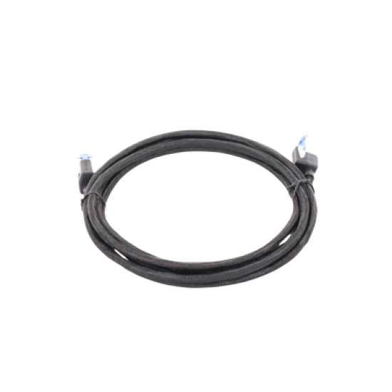 Cable Ethernet Cat8 CLASSâ… F/FTP Redondo con Malla de Nylon 2 Metros