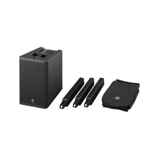 Sistema de Audio Portátil | Todo en uno | Woofer 12'' | Altavoz Lineal 10 x 1.5in | Bluetooth | Incluye Dolly 