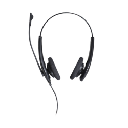 Jabra Biz 1500 Duo, auricular profesional con cancelación de ruido, ideal para contact center con conexión USB (1559-0159)