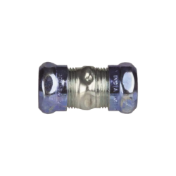 Cople Compresión Hermético de Acero Galvanizado para Pared Delgada de 3/4