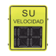 Radar Medidor de Velocidad de 3 Dígitos / Doble salida de Relevador / Tarjeta Micro SD / Puerto de red TCP IP / Detección de Exceso de Velocidad / Integración  con Cámara.