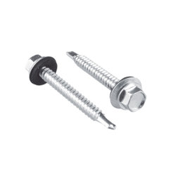 Tornillo - Pija cabeza hexagonal con rondana y punta de broca #14 x 1-1/2