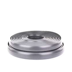 Canaleta flexible color gris de PVC auto extinguible tramo de 2.5m (9300-01253)