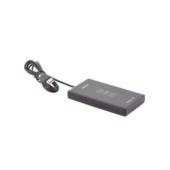 Lector Enrolador de Escritorio para tarjetas de Proximidad ROSSLARE (MIFARE 13.56 MHZ), Compatible con AXTRAXNG y  AXTRAXPRO