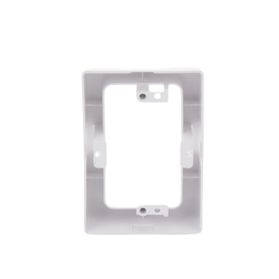 Caja sin fondo Universal, Color blanco de PVC auto extinguible (7900-02002)