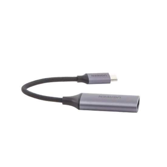 Cable Adaptador USB C a HDMI 4K@60Hz / Convertidor Thunderbolt 3 / Caja de Aluminio / HDMI V2.0 / 3D / Longitud del cable 10cm