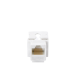 Módulo Jack Keystone Cat5e con terminación 110 (Punchdown) para faceplate - Color Blanco