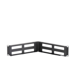 Patch Panel MAX Modular (vacío), de 48 Puertos, Angulado, 2UR