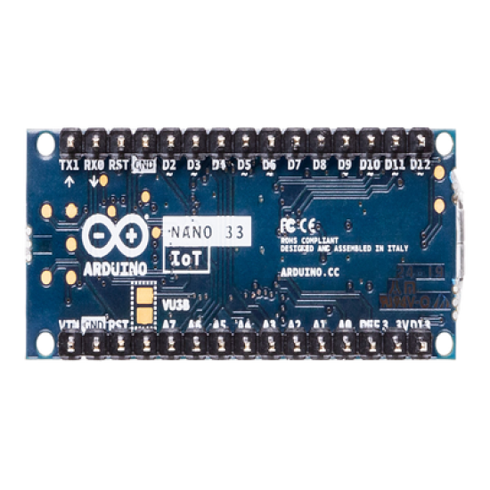 Arduino NANO 33 IOT con headers / De pequeño tamaño con conectividad WIFI es una excelente opción para IOT