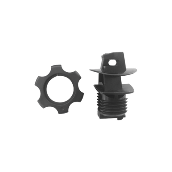 Aislador de paso para uso en varilla de 6-14mm con rosca de uso rudo