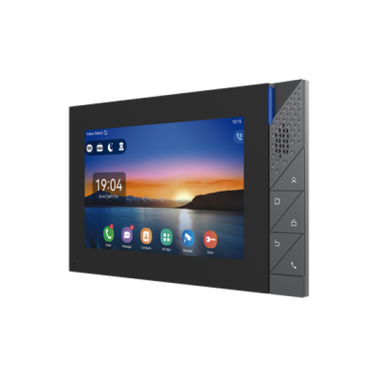 Monitor IP/SIP para interior con Android, Wi-Fi, Bluetooth, pantalla táctil de 7