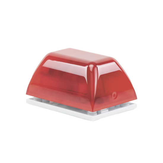 Minicontrolador Audiovisual de Uso No Autorizado o Situaciones Urgentes, Color Rojo