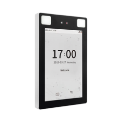 Lector de Rostros para Control de Acceso de uso rudo a prueba de Impactos / Exterior IP68 / Acepta Selfies / Reconocimiento a 2.5 metros / ADMS GRATIS