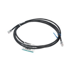 Cable de parcheo UTP Categoría 5e, con plug modular en cada extremo - 2 m. - Negro