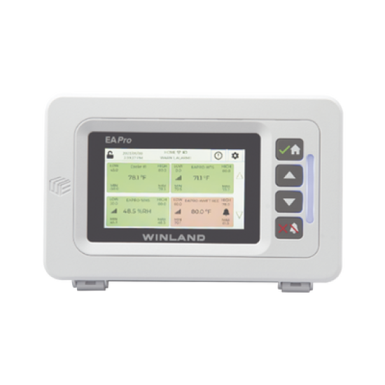 Monitor IP de temperatura de 34 zonas para condiciones críticas y extremas, soporta 4 cableadas y 30 inalámbricas.