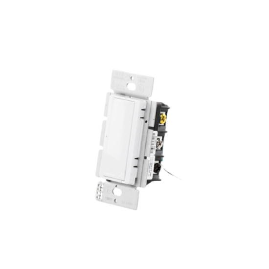 (RadioRA2) Interruptor Inteligente On/Off, requiere cable neutro. 8A, /120V, compatible con RA2Select y RR3.