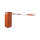 Barrera vehicular derecha / Soporta brazo de hasta 3 m / Apertura en 1.5 s /Final de carrera ajustable por programación / Movimiento fluido / Diseño elegante color naranja