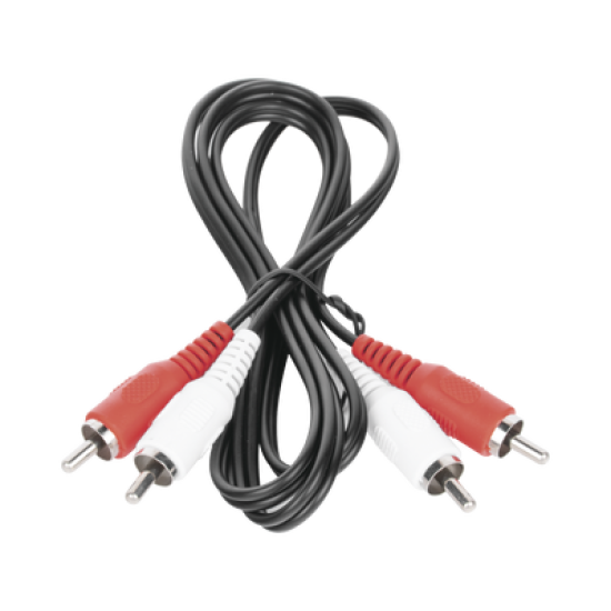 Cable RCA macho a macho de 1 metro de longitud, para aplicaciones de audio y video optimizado para HD 