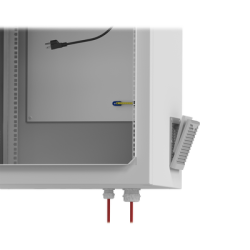 Gabinete de Exterior con Rack de 19