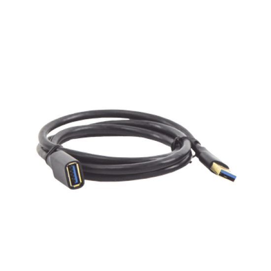Cable Extensor USB 3.0 / 1 Metro / Macho-Hembra / 5 Gbps / Ultra Durabilidad / Núcleo de cobre estañado 28/22 AWG / Blindaje interior múltiple / Ideal para teclado, mouse , etc.