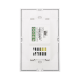 (ZWAVE) Interruptor On/Off panel táctil touch inalámbrico Zwave Plus 3 botones. Compatible con Hubitat HC8, Álula  M2M, otro 