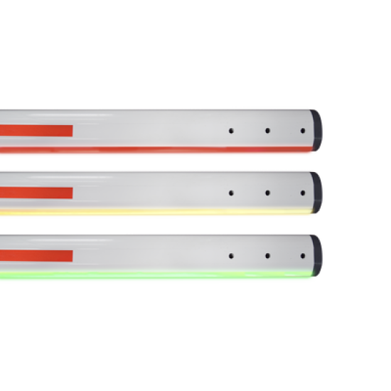 Mástil recto iluminación LED ROJO/VERDE  compatible con barreras Industrial by AccessPRO