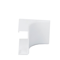 Esquinero interior blanco de PVC auto extinguible, para canaleta PT48 (6120-01002