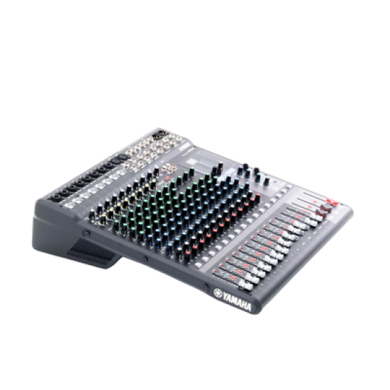 Mezcladora de Audio | 16 Canales | 10 Entradas de Micrófono | Entradas de Línea | Efectos | (MG16X)