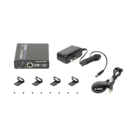 Receptor Compatible para Kits TT- 676 / 4K@60Hz con IR / Distancia de 70 Metros / Conexión en Cascada de hasta 10 Receptores con TT676.