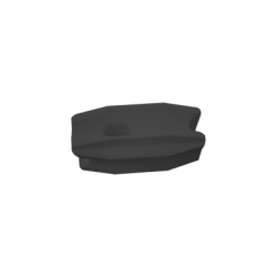 Aislador para postes de esquina de alta Resistencia con Anti UV de uso en cercos eléctricos