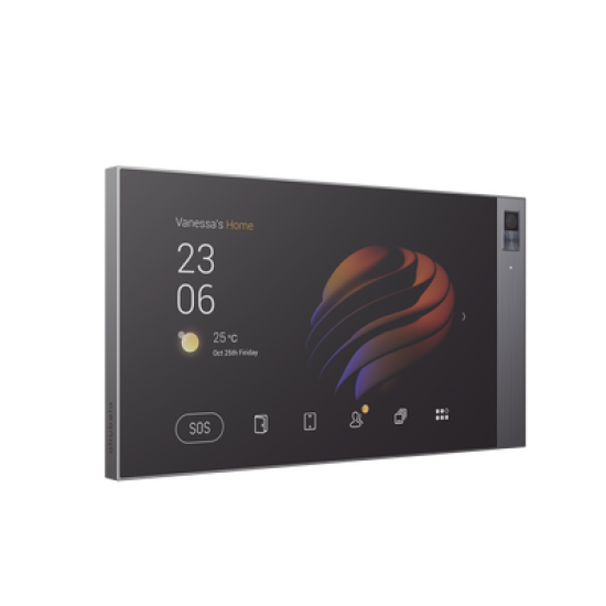 Pantalla táctil Hub controlador integrable con sistemas de automatización compatible con múltiples marcas. Conexión Wifi y Ethernet