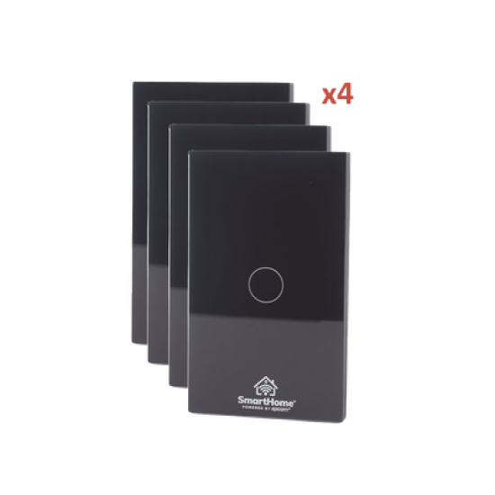 (Wifi) KIT 4 apagadores inteligentes Wifi compatibles con Alexa y GoogleHome