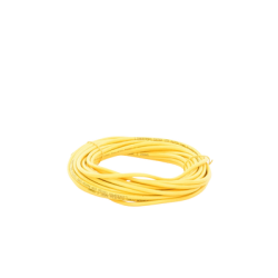 Cable de Parcheo Slim UTP Cat6A - 7 m Amarillo, Diámetro Reducido (28 AWG)