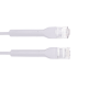 Cable de Parcheo Ultra Slim Con Bota Flexible UTP Cat6 - 0.30 cm Blanco Diámetro Reducido