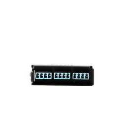Placa Ciega, Color Negro, Compatible con Distribuidores de Fibra óptica LightVerse Core, Plus y Pro
