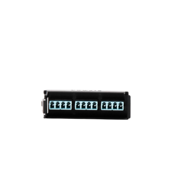 Placa Ciega, Color Negro, Compatible con Distribuidores de Fibra óptica LightVerse Core, Plus y Pro