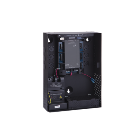 Controlador de Acceso para 2 Lectoras / 30,000 Tarjetas / 20,000 Eventos / Incluye Gabinete y Fuente de Alimentación / Nueva Generación!