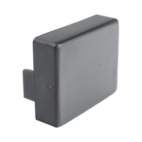 Tapa Final en Color Negro de PVC Auto Extinguible, Para Canaleta TMK-1720-N-CC (5290-02003)