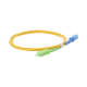 Jumper de Fibra Óptica Monomodo SC/APC-SC/UPC Simplex de 1 metro, 3mm