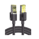 Cable Ethernet Cat7 CLASSâ… F/FTP Redondo con Malla de Nylon 1 Metro