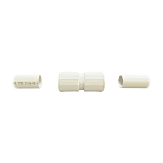 Manguito / Cople Morbidx IP67 libre de halógenos para unir tubería rígida de 40 mm (1 1/2
