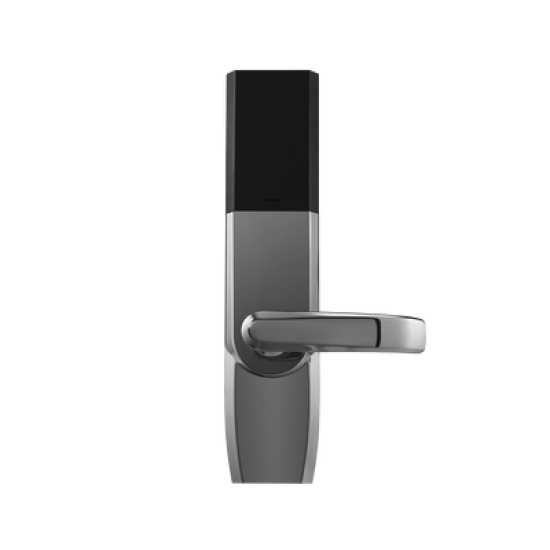 Cerradura autónoma izquierda bluetooth de huella digital, tarjeta de proximidad y contraseña / APP ZKSmarKey