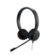 Jabra Evolve 20 Duo con conexión USB, micrófono con cancelación de ruido de última generación, configuración Plug and Play, Certificación Microsoft Teams (4999-823-109)