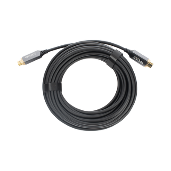 Cable HDMI de Fibra Óptica de 10m | Alta Definición | Version 2.1 | Alta velocidad 18Gbps | 8K@60Hz | HDCP 2.2 | Resistente a EMI y RFI