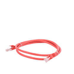 Cable de parcheo UTP Cat6 - 1 m - rojo