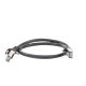Cable de parcheo FTP Cat6 - 0.5 m - negro 