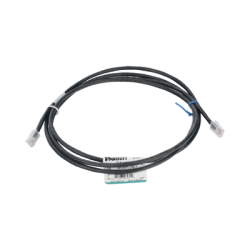 Cable de parcheo UTP Categoría 5e, con plug modular en cada extremo - 2 m. - Negro
