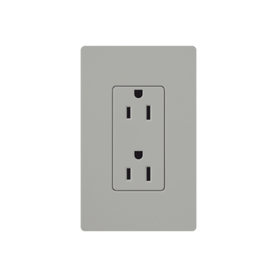 Tomacorriente 125V 15A resistente a manipulaciones.